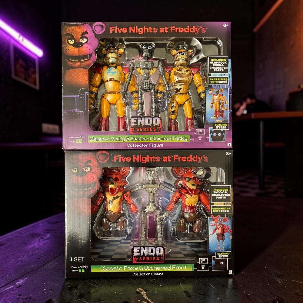 Five Nights at Freddy's Endo Series Freddy & Foxy Collector Figure 2-Pack Set